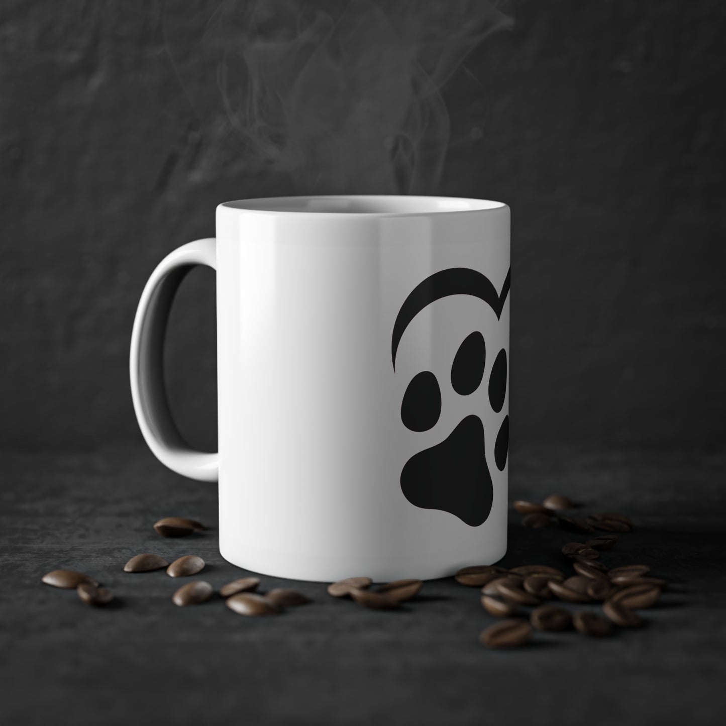 Tasse - Hundepfote mit Herz 2