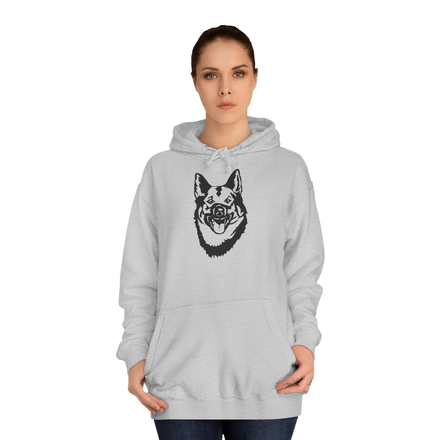 Hoodie Unisex - Norwegischer Elchhund 3
