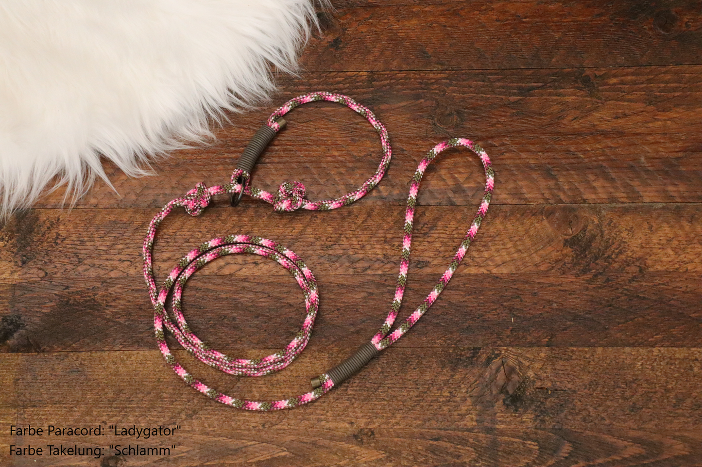 Paracord Leine Zugstopp lautlos