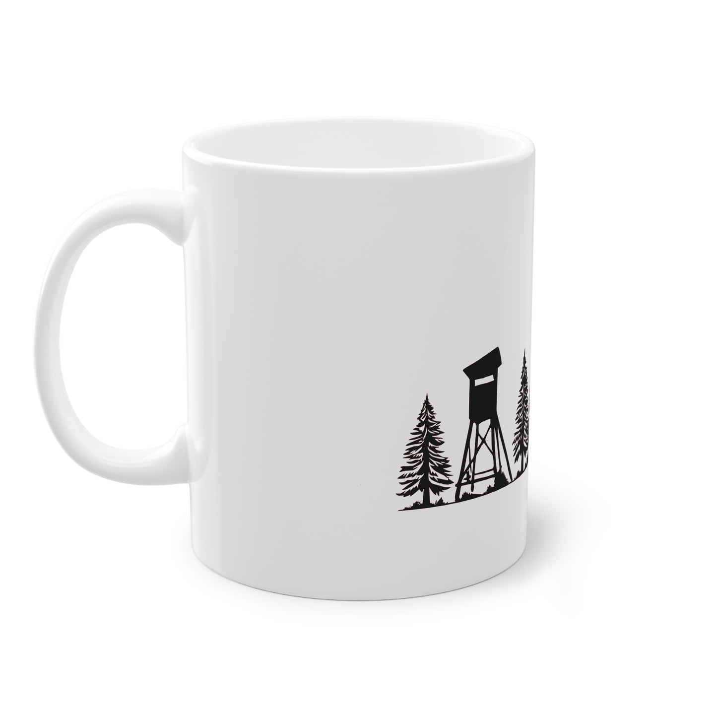 Tasse - Hochsitz im Wald - Schwarzwild