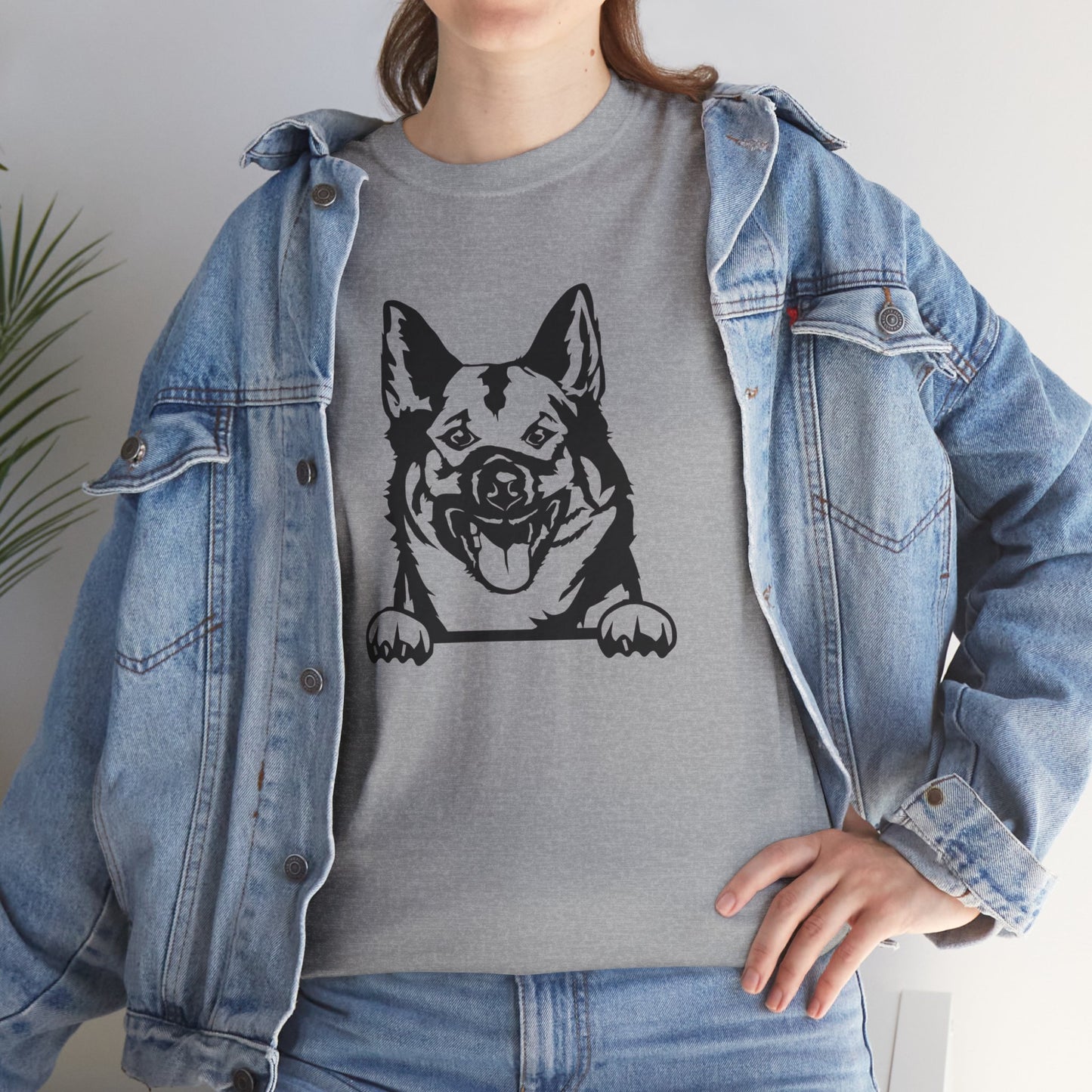 T-Shirt Unisex - Norwegischer Elchhund 1