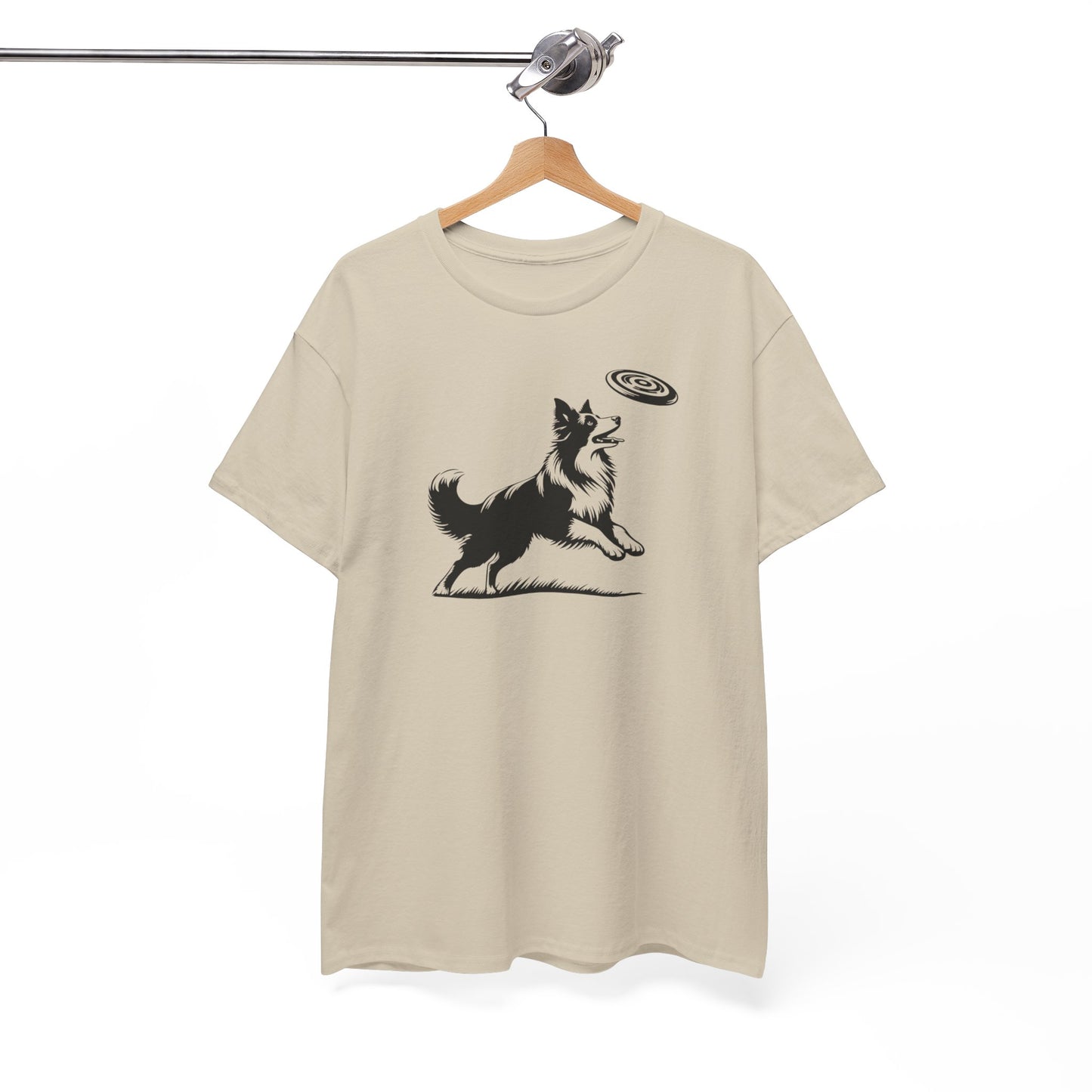 T-Shirt Unisex - Border Collie Frisbee