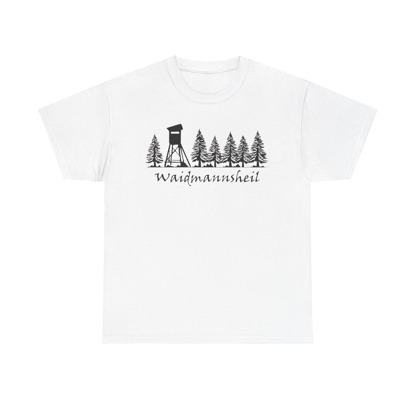 T-Shirt Unisex - Hochsitz im Wald - Waidmannsheil