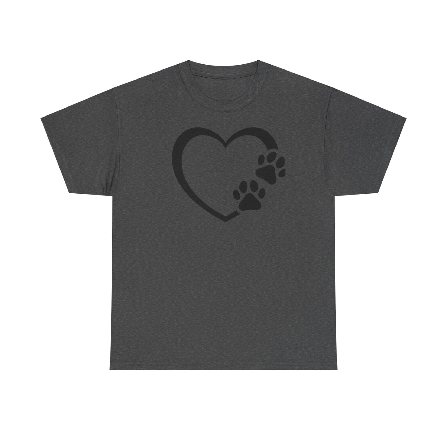 T-Shirt Unisex - Hundepfote mit Herz 7