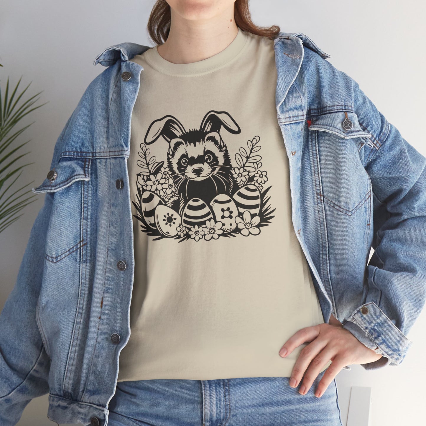 T-Shirt Unisex - Frettchen Ostern