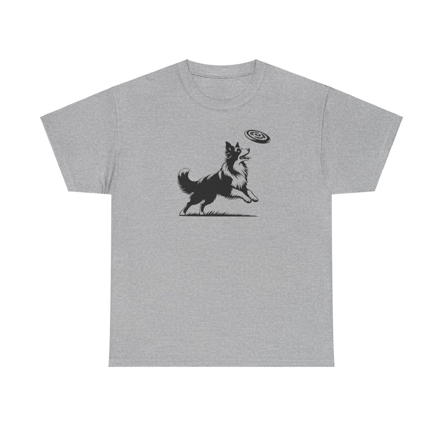 T-Shirt Unisex - Border Collie Frisbee