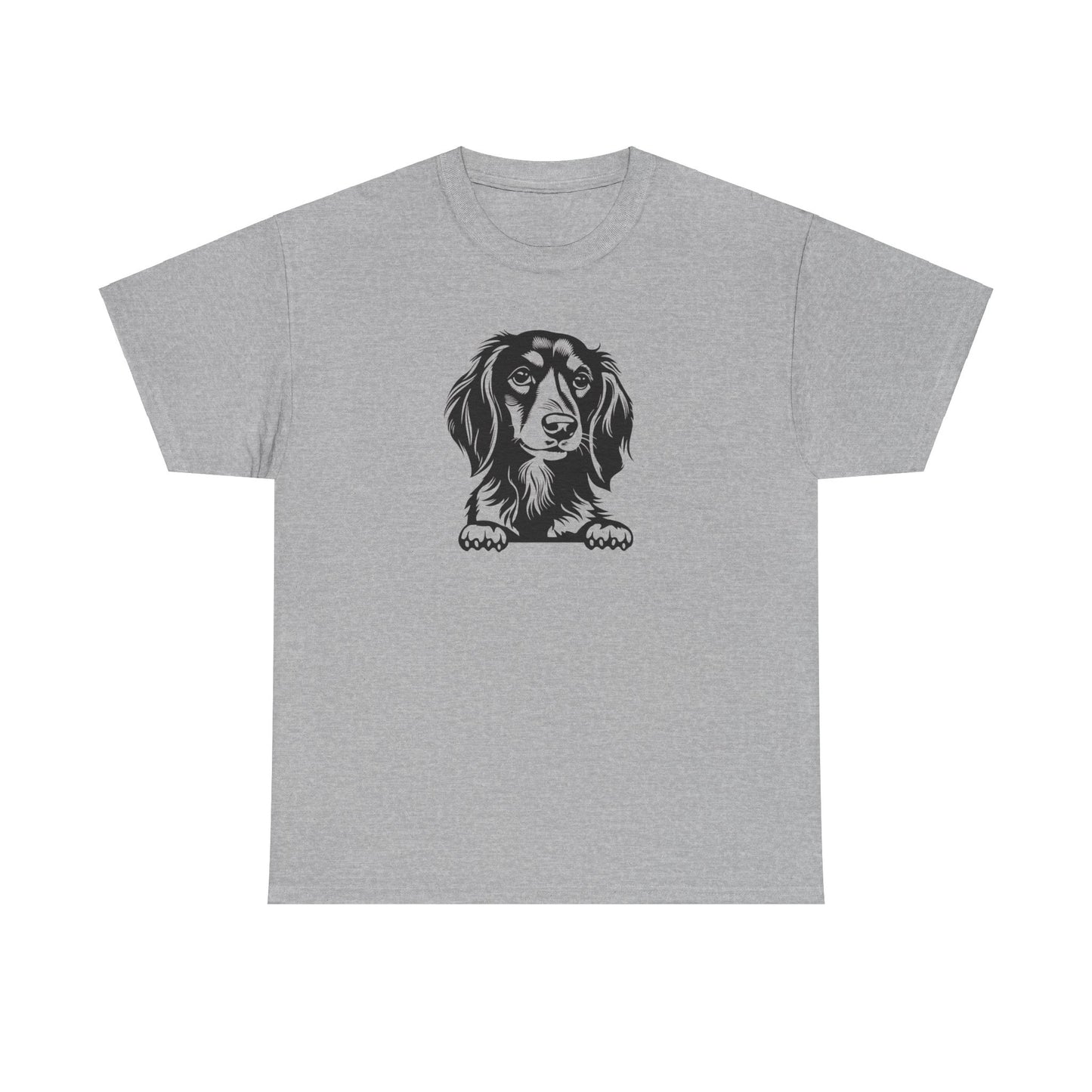 T-Shirt Unisex - Dackel Langhaar 1