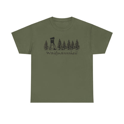 T-Shirt Unisex - Hochsitz im Wald - Waidmannsheil
