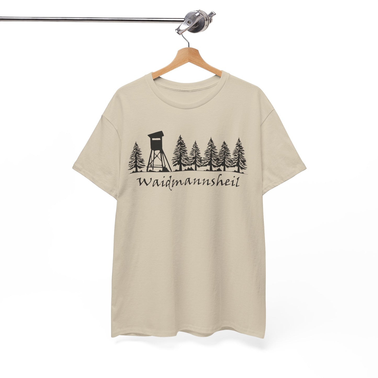 T-Shirt Unisex - Hochsitz im Wald - Waidmannsheil