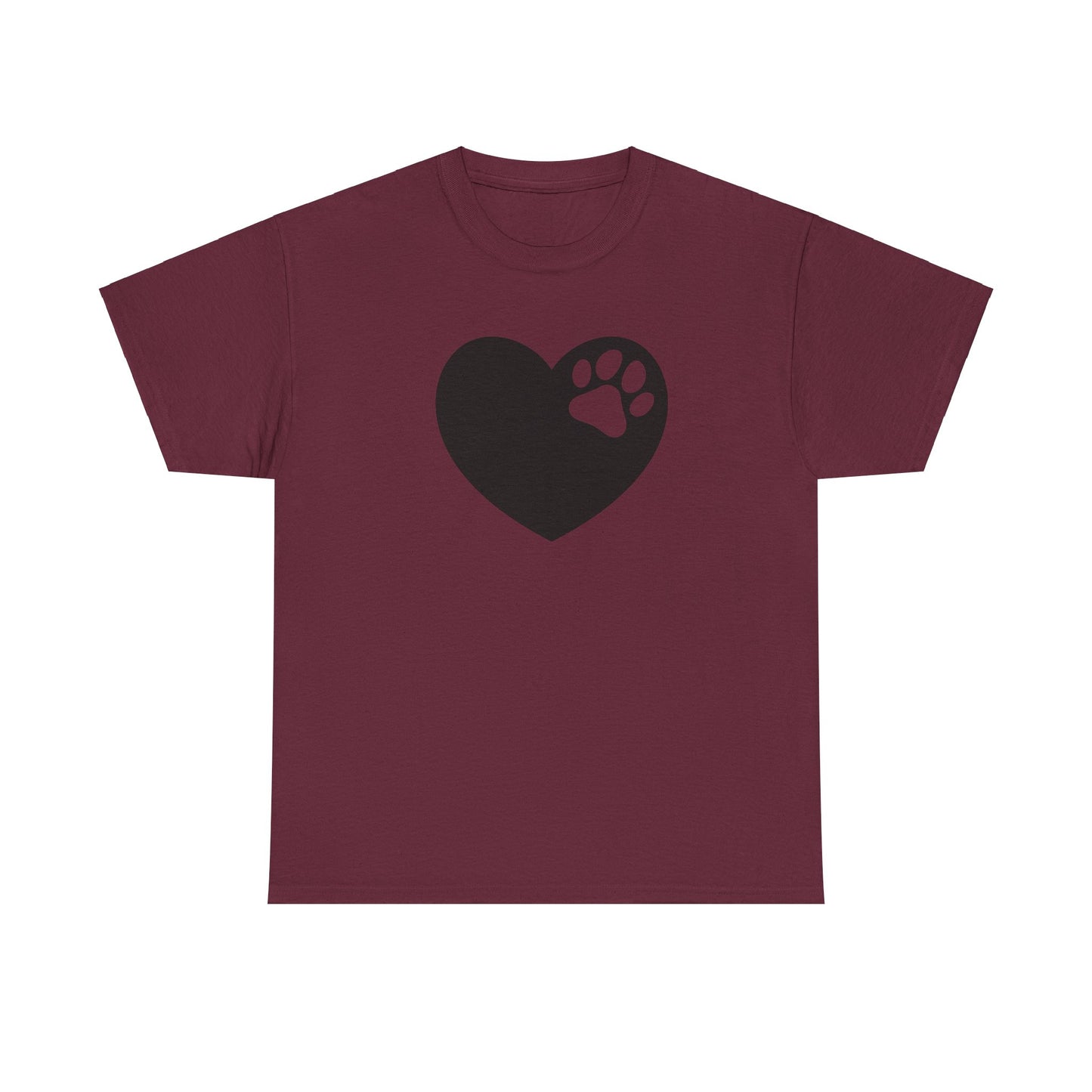 T-Shirt Unisex - Hundepfote mit Herz 6