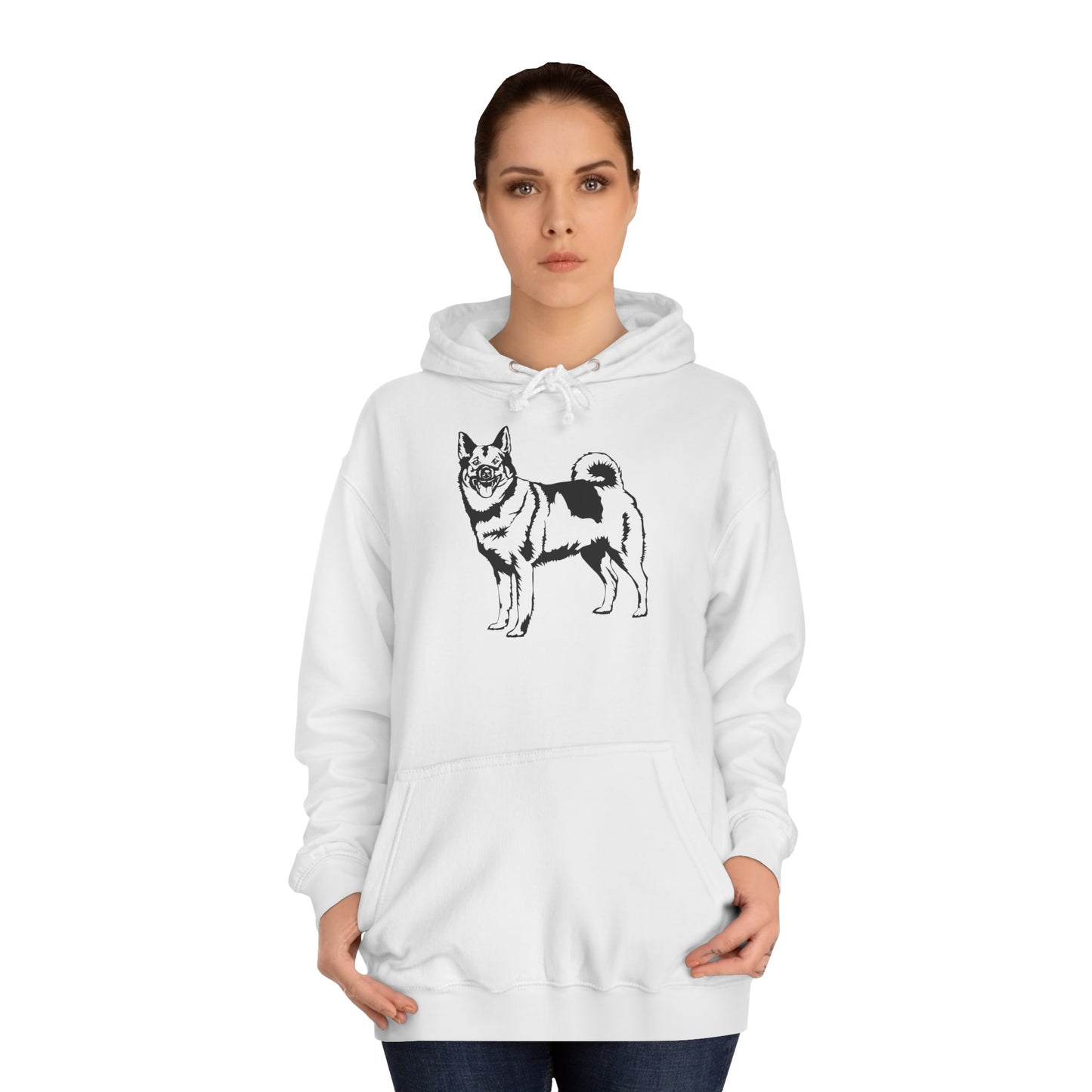 Hoodie Unisex - Norwegischer Elchhund 2