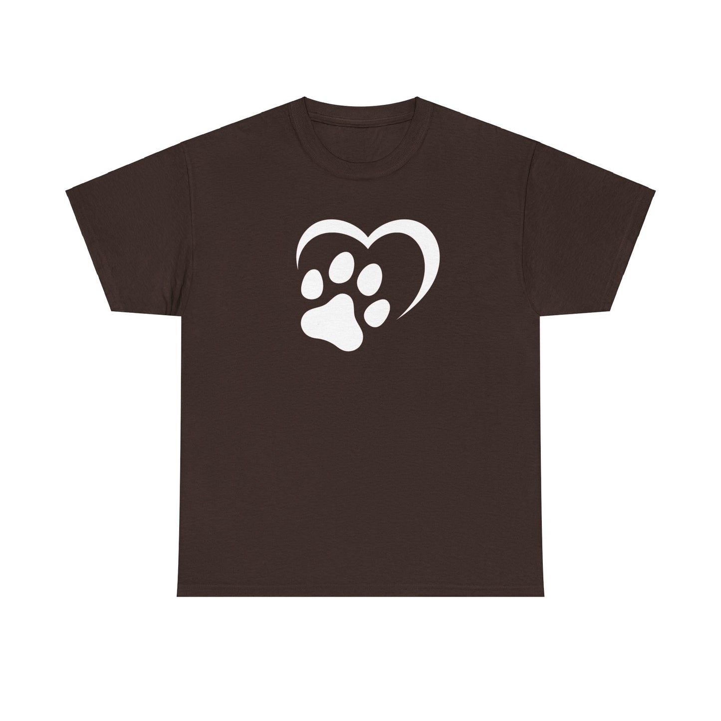 T-Shirt Unisex - Hundepfote mit Herz 2