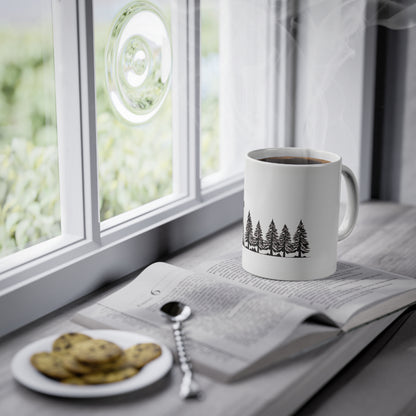 Tasse - Hochsitz im Wald