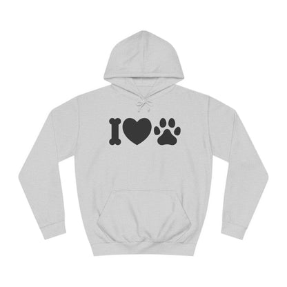 Hoodie Unisex - Hundepfote mit Herz 4