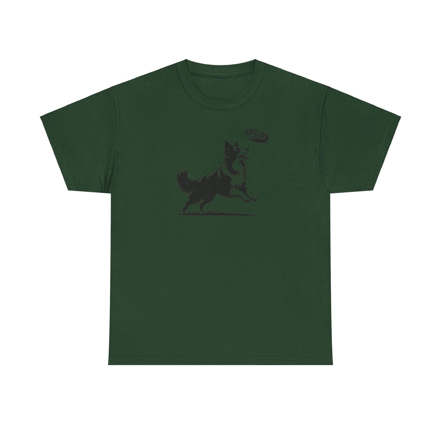 T-Shirt Unisex - Border Collie Frisbee