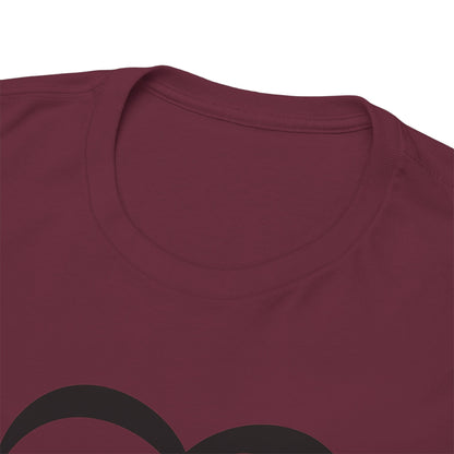 T-Shirt Unisex - Hundepfote mit Herz 2