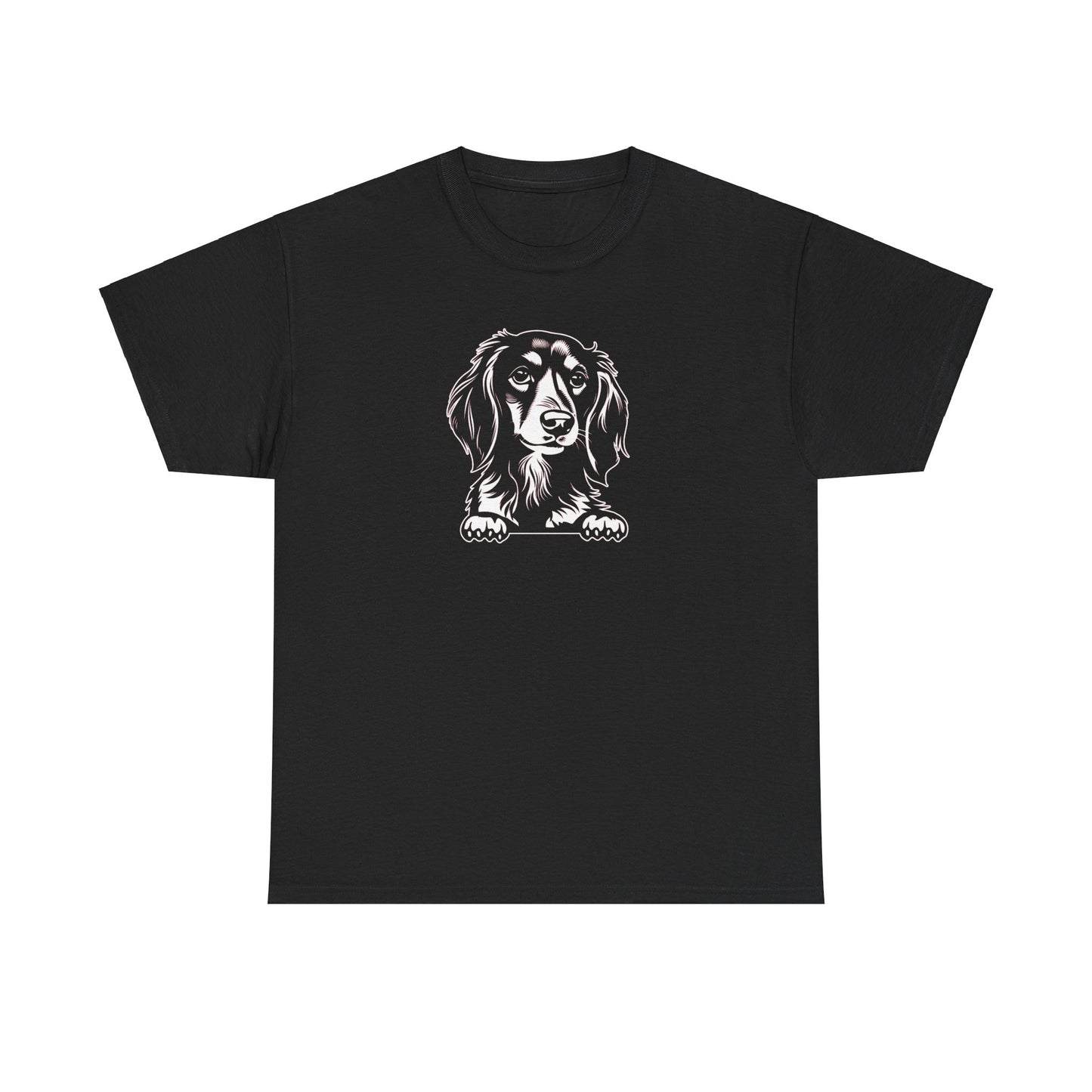 T-Shirt Unisex - Dackel Langhaar 1