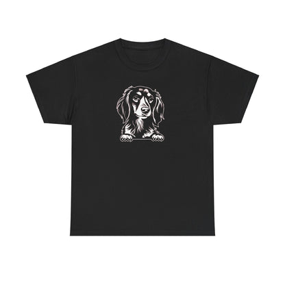 T-Shirt Unisex - Dackel Langhaar 1