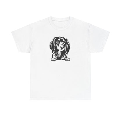T-Shirt Unisex - Dackel Langhaar 1