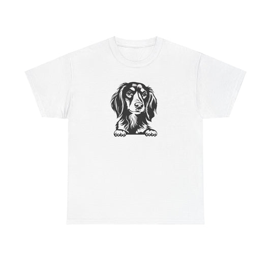T-Shirt Unisex - Dackel Langhaar 1