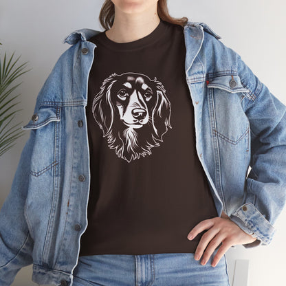 T-Shirt Unisex - Dackel Langhaar 2