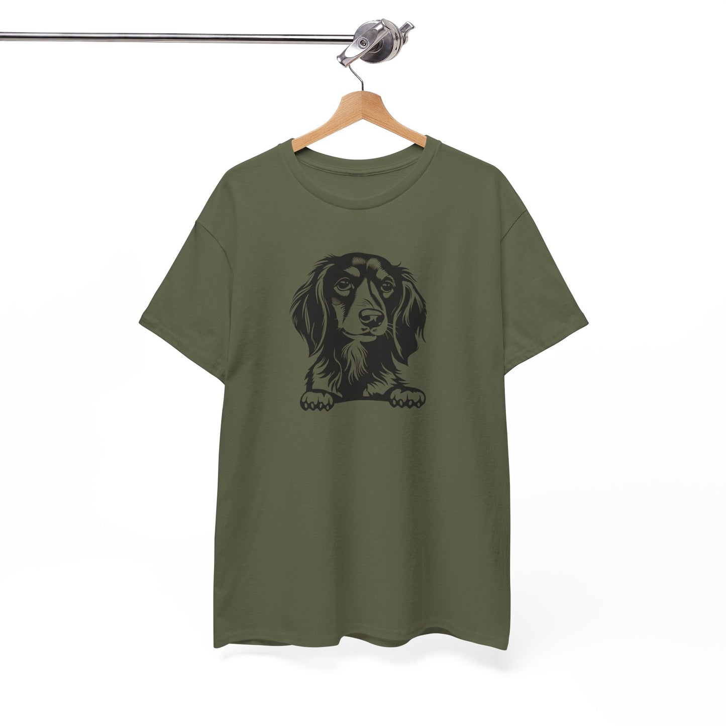 T-Shirt Unisex - Dackel Langhaar 1