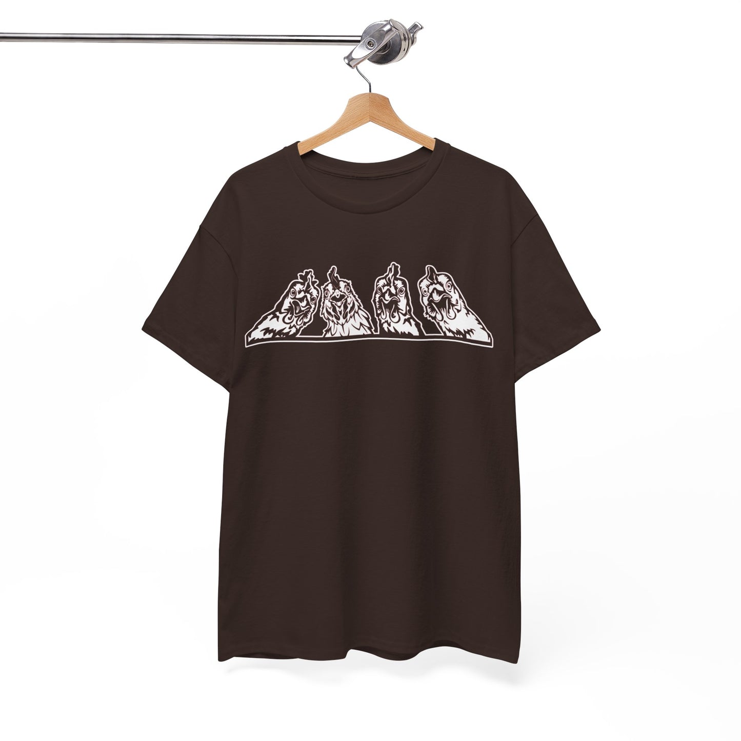 T-Shirt Unisex - Huhn Neugierig 2