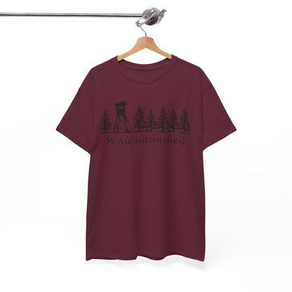 T-Shirt Unisex - Hochsitz im Wald - Waidmannsheil