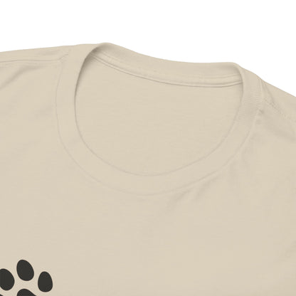 T-Shirt Unisex - Hundepfote mit Herz 3