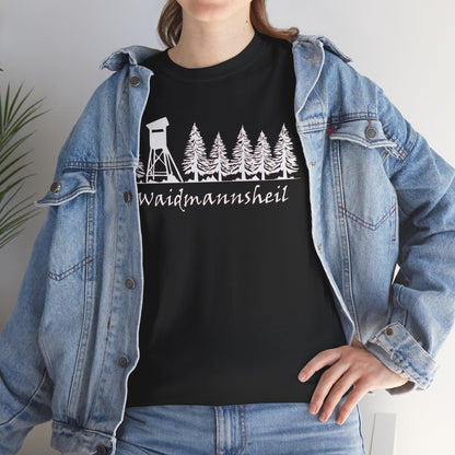 T-Shirt Unisex - Hochsitz im Wald - Waidmannsheil