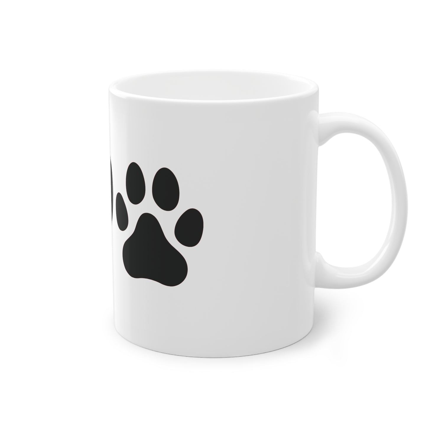 Tasse - Hundepfote mit Herz 4