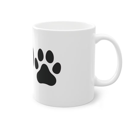 Tasse - Hundepfote mit Herz 4