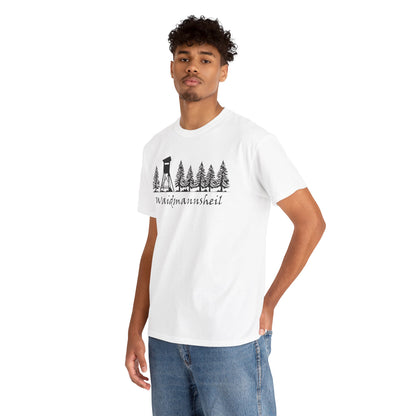 T-Shirt Unisex - Hochsitz im Wald - Waidmannsheil