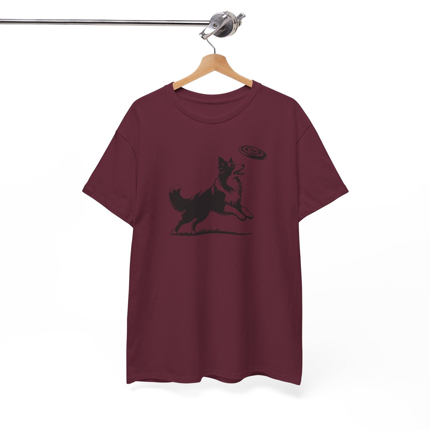 T-Shirt Unisex - Border Collie Frisbee