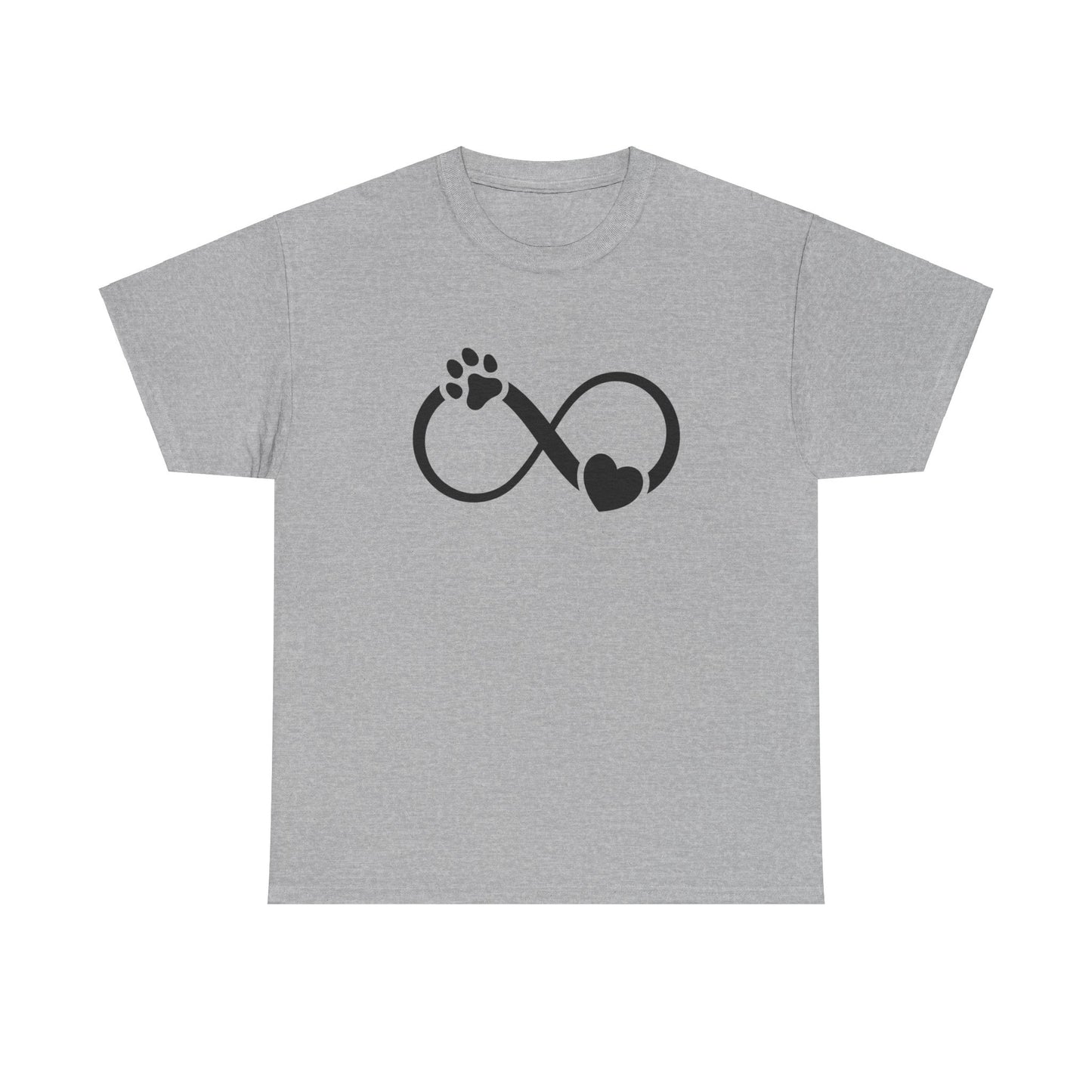 T-Shirt Unisex - Hundepfote mit Herz 3