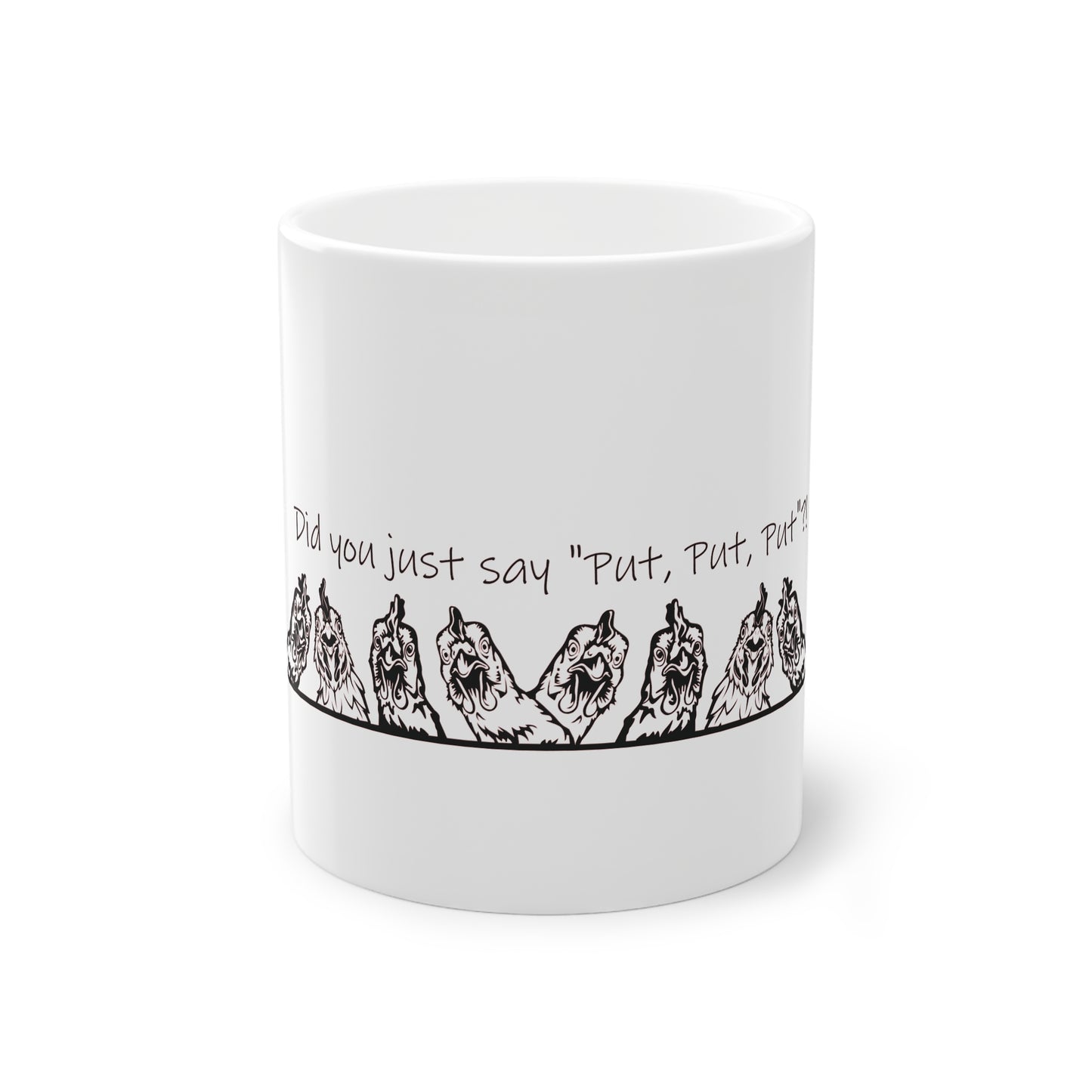 Tasse - Huhn Neugierig 1