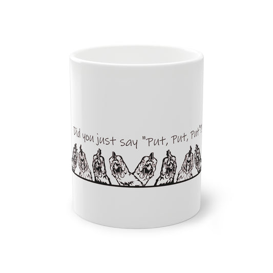 Tasse - Huhn Neugierig 1