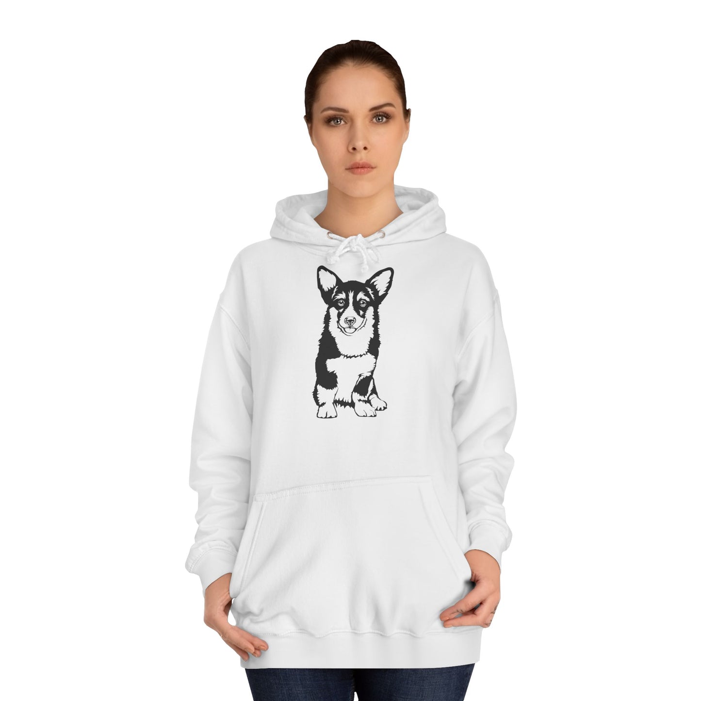 Hoodie Unisex - Corgi 2