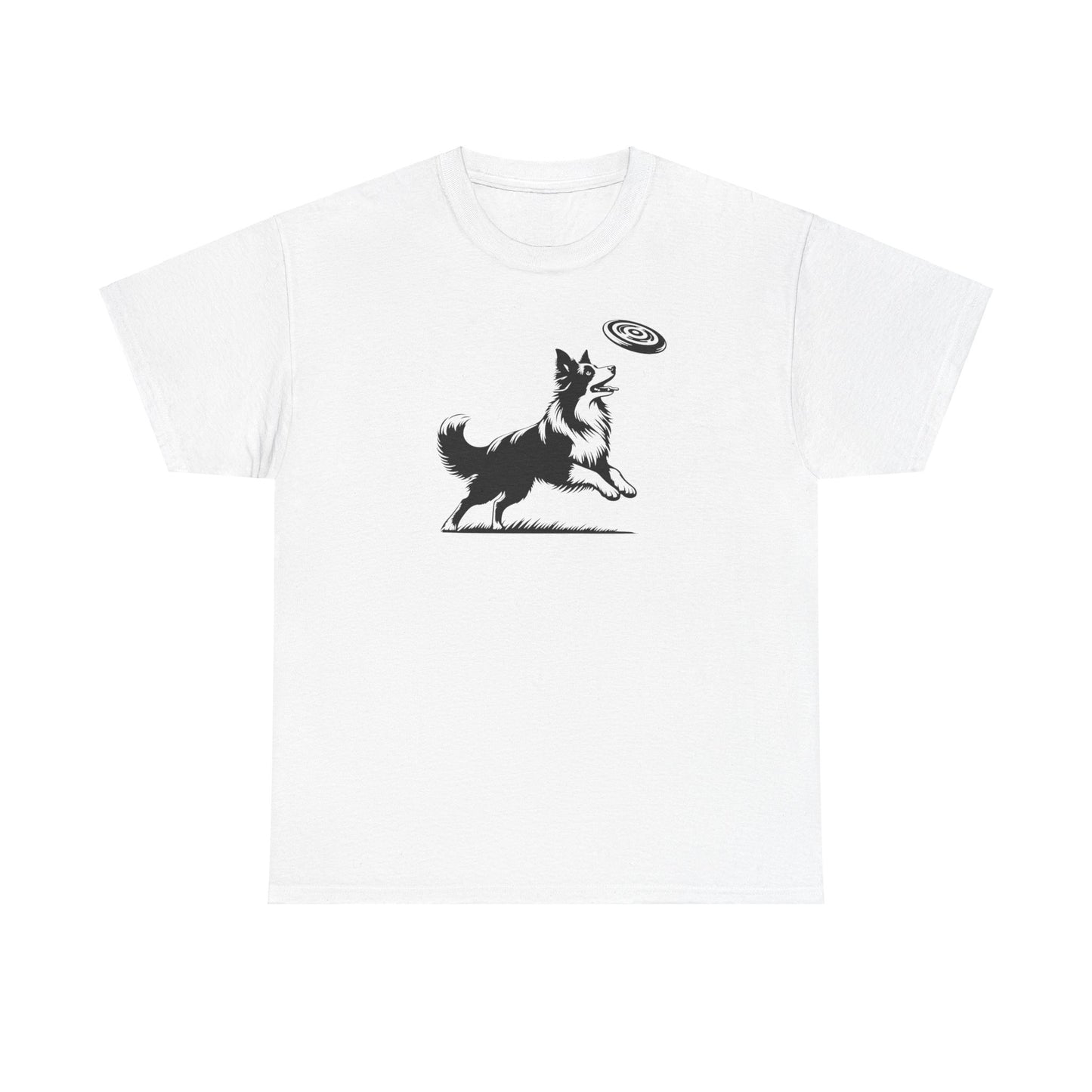 T-Shirt Unisex - Border Collie Frisbee