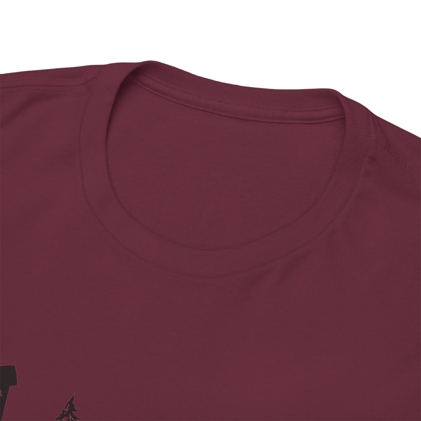 T-Shirt Unisex - Hochsitz im Wald - Rothirsch