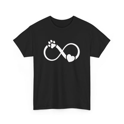 T-Shirt Unisex - Hundepfote mit Herz 3