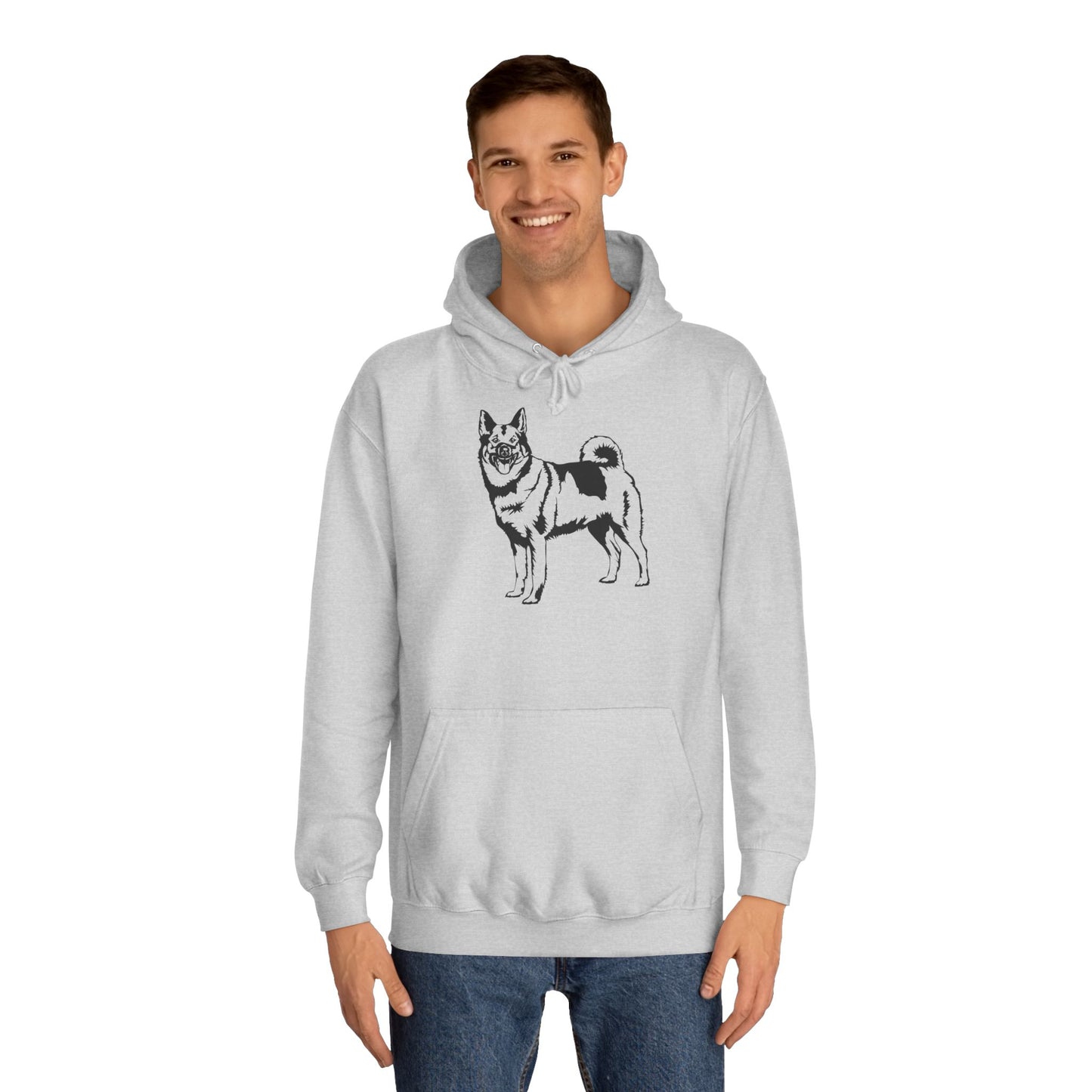 Hoodie Unisex - Norwegischer Elchhund 2
