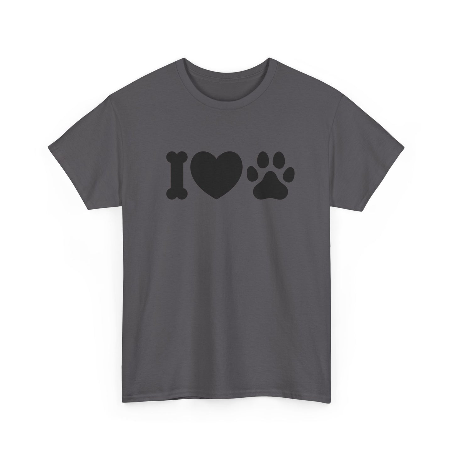 T-Shirt Unisex - Hundepfote mit Herz 4