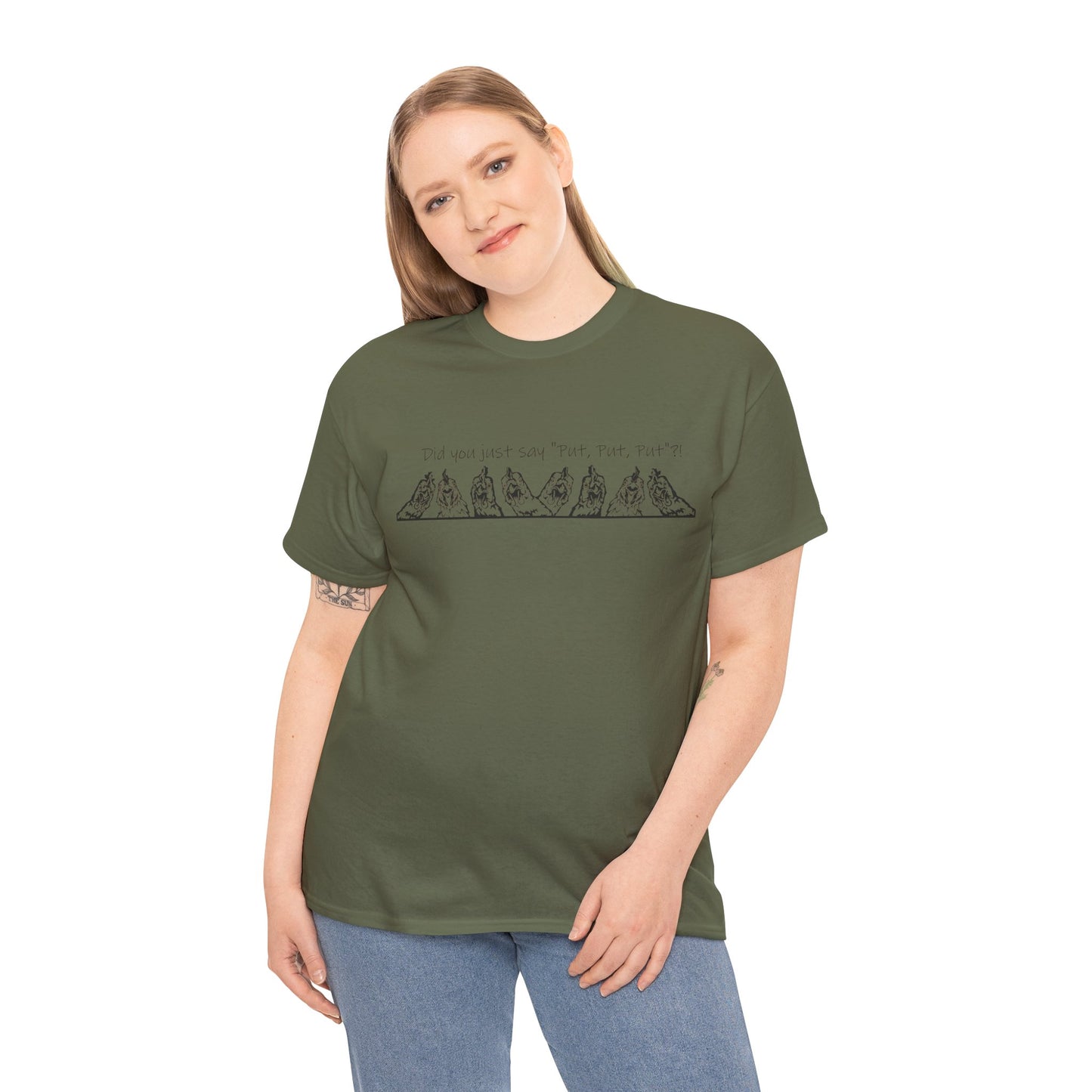 T-Shirt Unisex - Huhn Neugierig 1