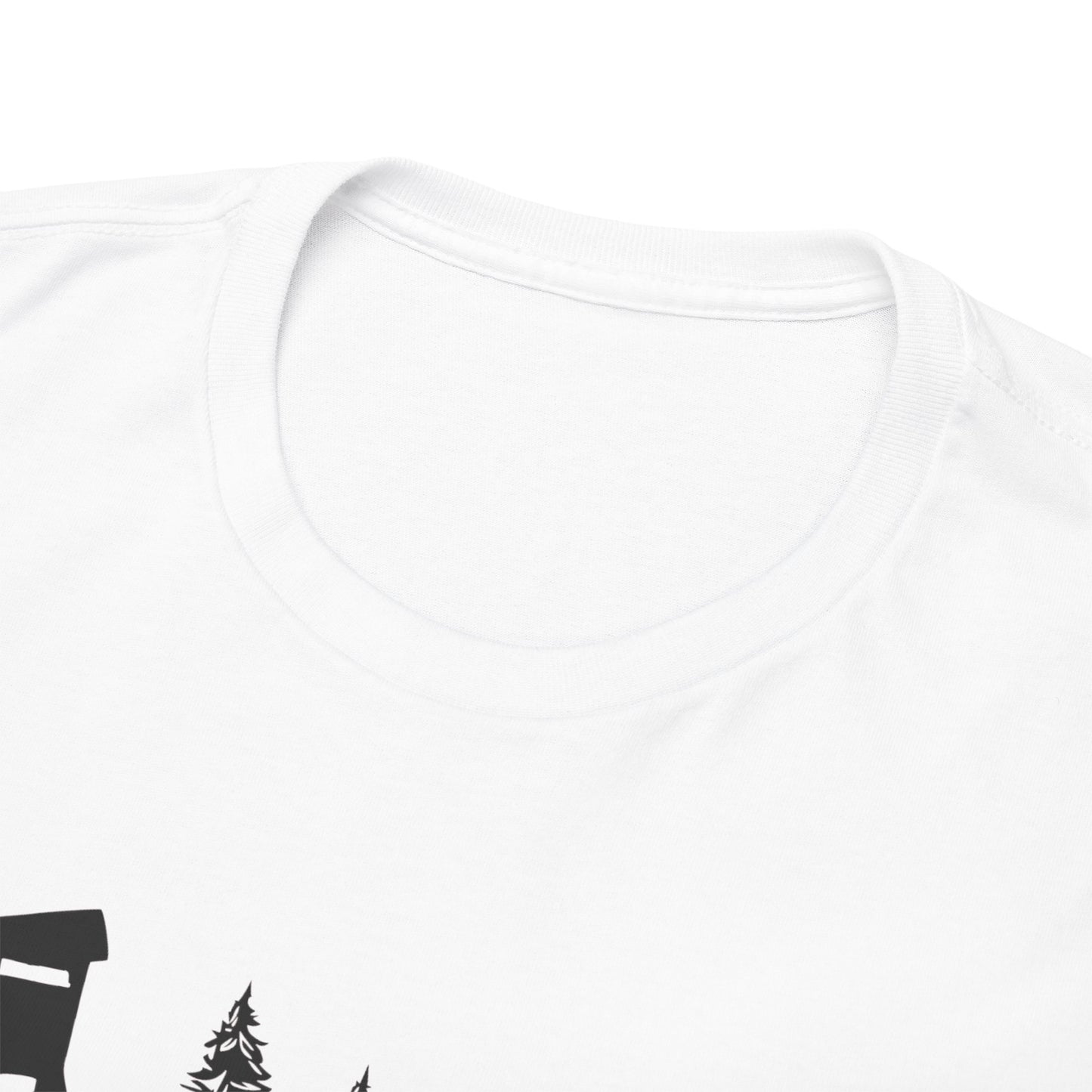 T-Shirt Unisex - Hochsitz im Wald - Damwild
