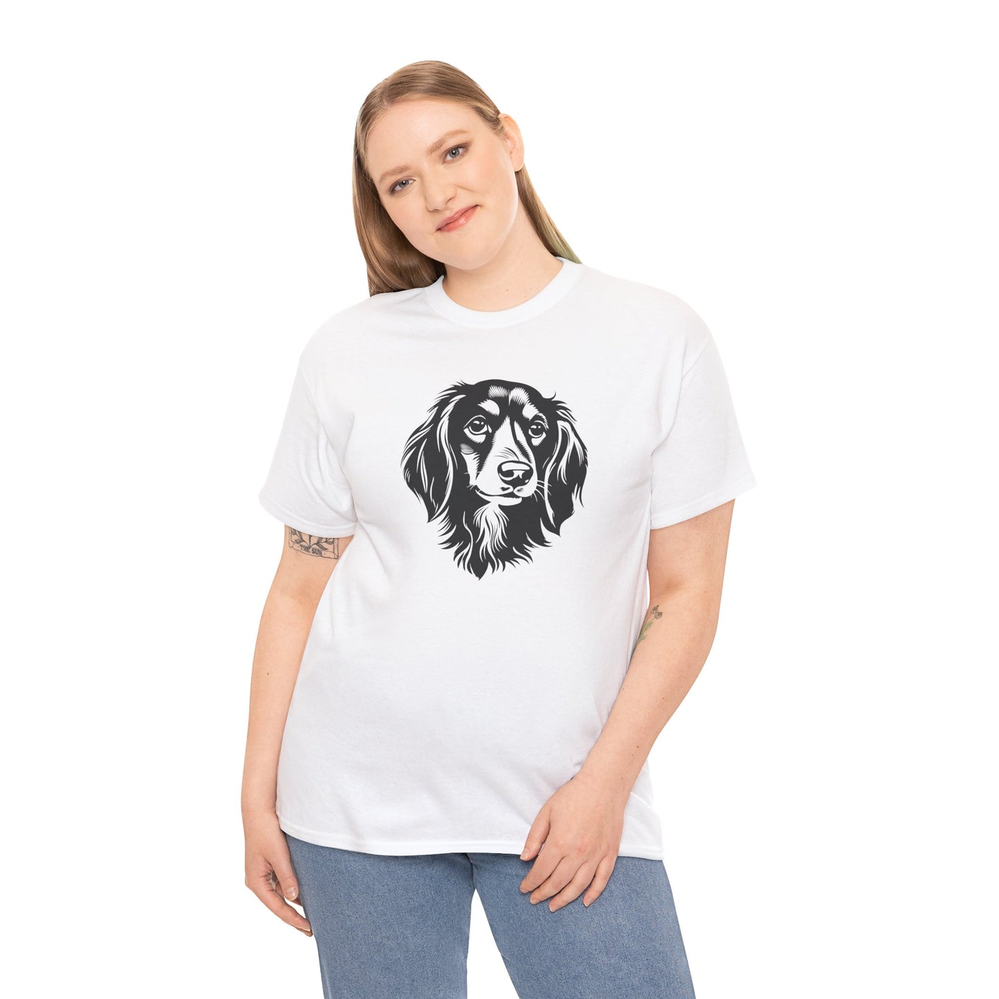 T-Shirt Unisex - Dackel Langhaar 2