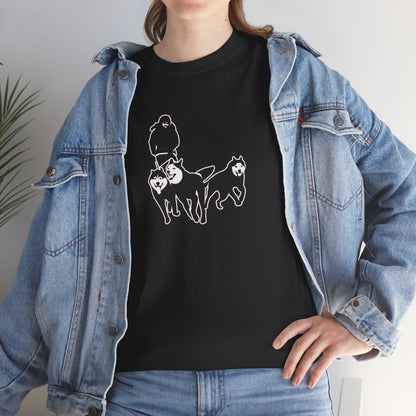 T-Shirt Unisex - Schlittenhunde 1
