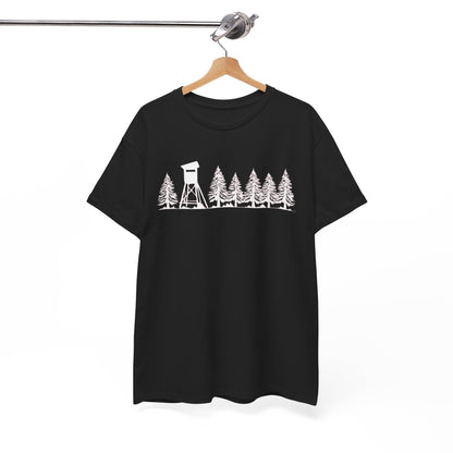 T-Shirt Unisex - Hochsitz im Wald