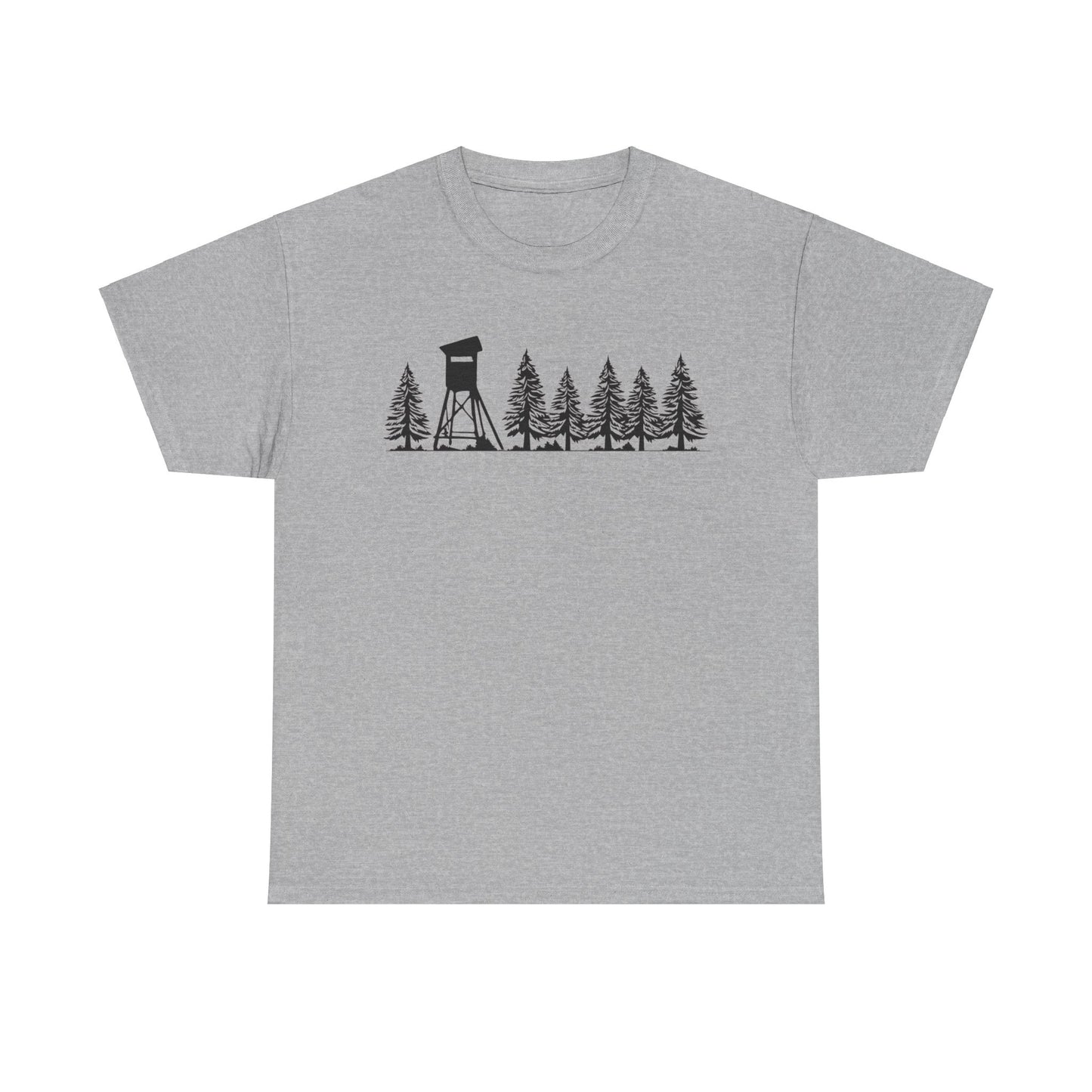 T-Shirt Unisex - Hochsitz im Wald