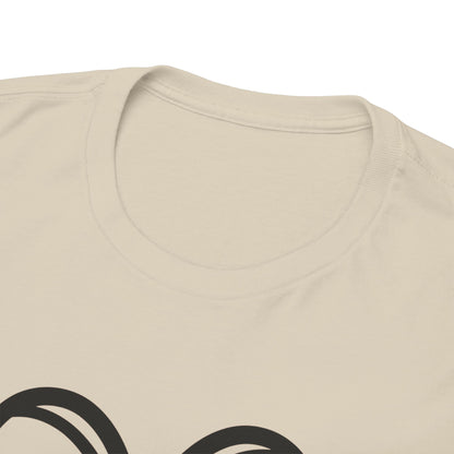 T-Shirt Unisex - Hundepfote mit Herz 1